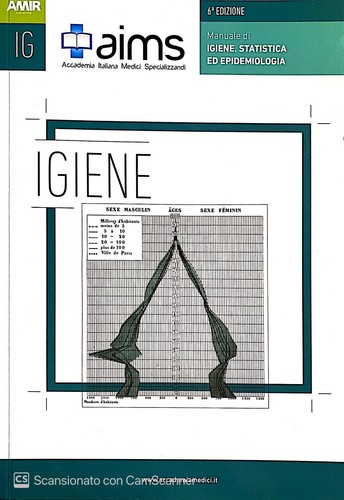 Manuale igiene statistica - manuale, di