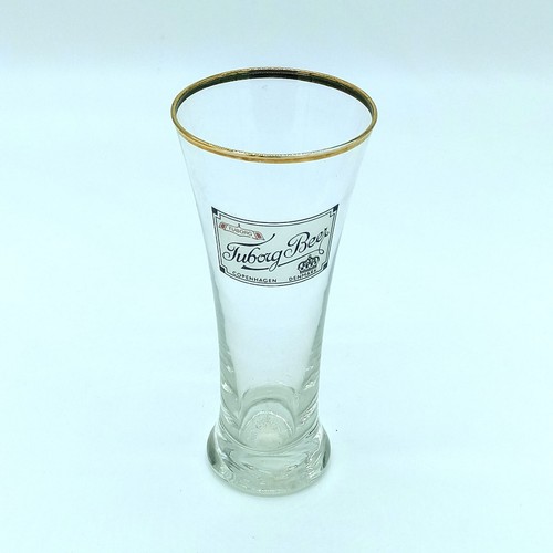 Bicchiere vintage birra tuborg - bicchiere,