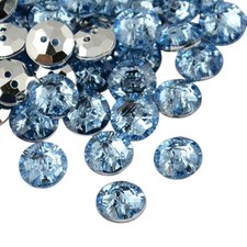 10 Bottoni Acrylique Strass