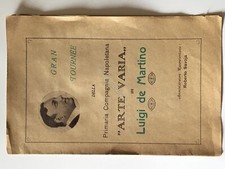 Luigi De Martino - Arte Varia - Gran Tournée della Primaria Compagnia Napoletana