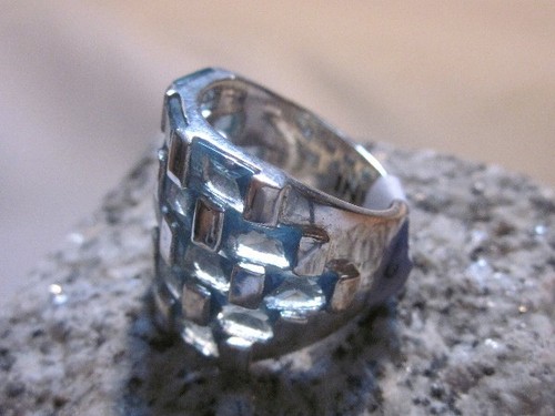 Anello argento lumani - anello, xl
