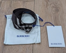 Cintura uomo Burberry a quadri
