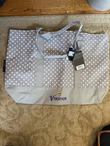 Borsa tote grigia con logo