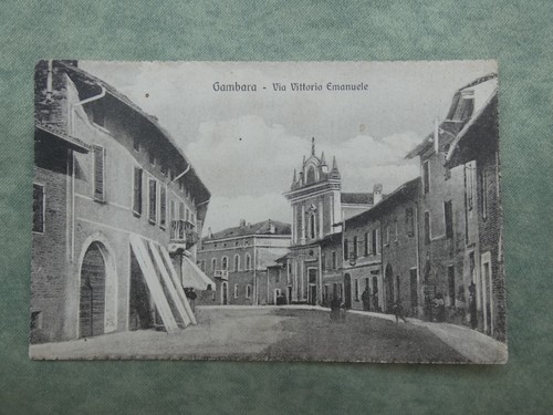 Cartolina gambara via - cartolina,