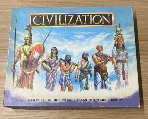 Civilization board game - board,