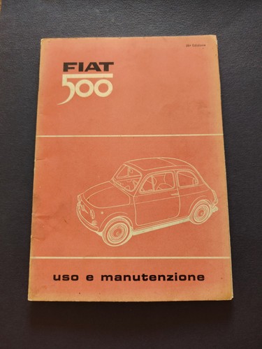 Fiat 500 tipo - fiat, manuale