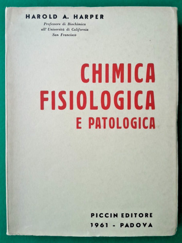 Chimica fisiologica - chimica,