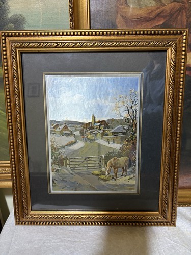 Quadro paesaggio con - con, e
