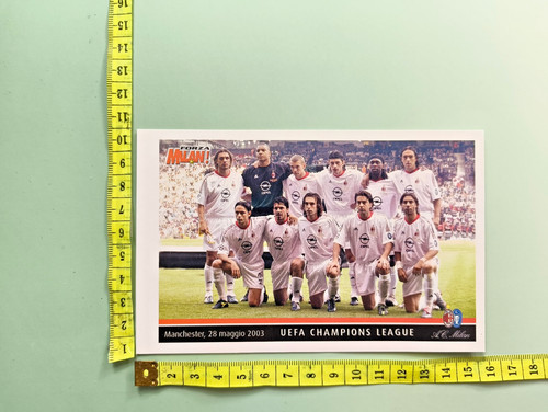 Cartolina squadra finale - cartolina,