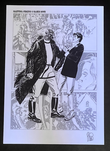 Stampa dylan dog angelo stano - stampa,
