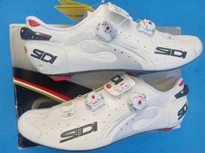 Scarpa da strada SiDi Wire Carbon Vent 48 EU / 12.5 US solo Speedplay! 4 bulloni bianchi nuovi