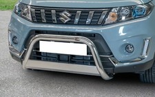 Bull Bar protezione anteriore inox lucido 60mm Suzuki Vitara dal 2019