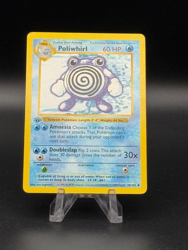 Poliwhirl 102 set base non - base,