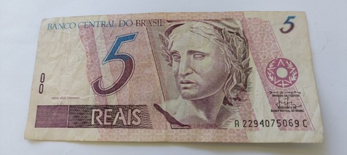 Antique old banknote paper