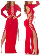 SEXY ELEGANTE ABITO LUNGO DA