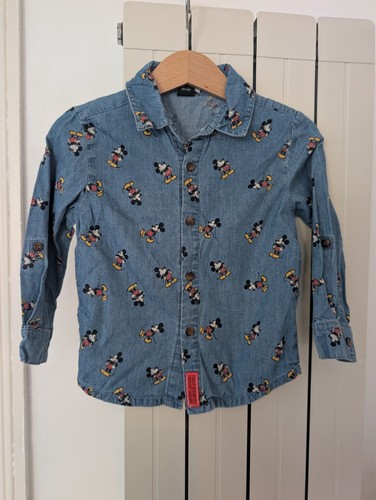 Camicia disney topolino - topolino, denim