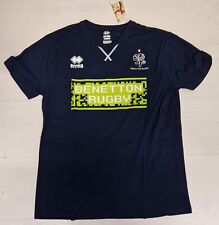 2560/110/8 BENETTON TREVISO RUGBY ERREA T-SHIRT MAGLIA MAGLIETTA COTONE