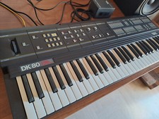SIEL DK-80 rare vintage analog synthesizer keyboard with original psu