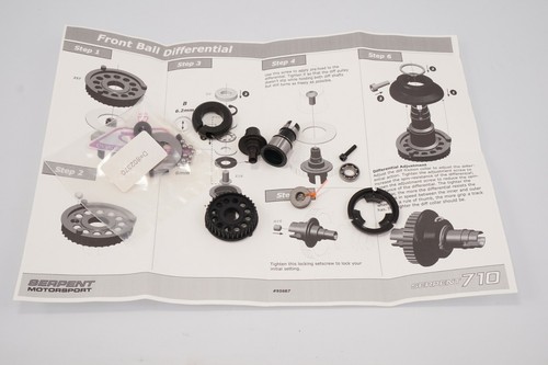 Serpent 710 front ball