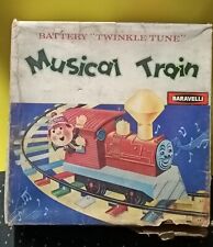 TT1 Musical Train Baravelli battery operated Hong Kong Twinkle tune tin toy 70