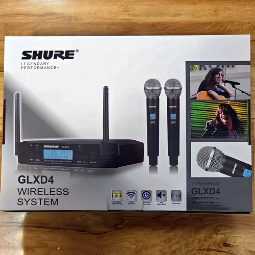 Shure microfono glxd4 beta58a - microfono, glxd4+beta58a