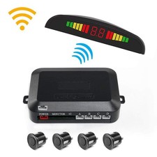Wireless Reversing Radar WiFi Backup Sensor No Wiring Car Parking Aid