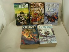 C J Cherryh Fortress Series 5 Books Classic High Fantasy Medieval Setting Magic