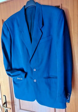 Giacca uomo tg 52 Made in Italy blu scuro vintage estiva