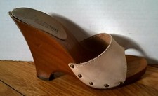 Mules zoccoli vintage anni - anni, 70