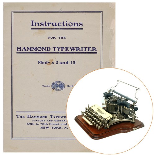 Macchina scrivere hammond - scrivere,