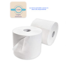 8 rotoloni di carta  eco pura cellulosa bobine pura cellulosa multiuso