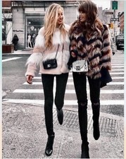 Giacca pelliccia sintetica