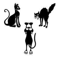 Cats tris wal sticker cropped