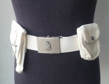 Cinturone fondina M34 e portamanette in canapa originale P.S. anni '70/80