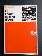 BRUNO MIGLIORINI - LA LINGUA