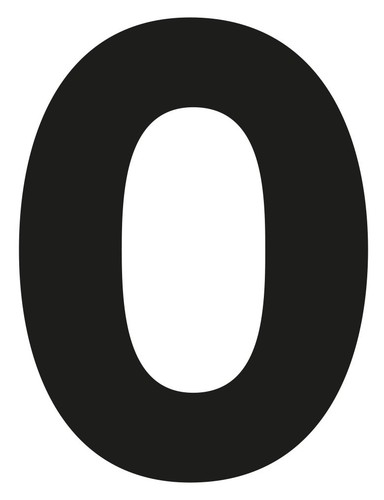 Numeri autoadesivi 9 - autoadesivi, 0-9