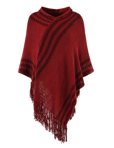 Poncho donna con cappuccio - , e