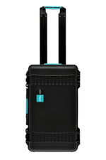 HPRC 2550W Custodia rigida con ruote per apparecchiature fotografiche con schiuma - Cubo turchese