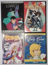 Dvd Lupin 3 Il Ritorno Lady Oscar  Occhi di Gatto  She-Ra princesse du pouvoir 