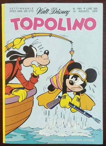 Topolino 1081 edicola - -,
