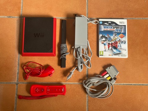 Nintendo wii mini - mini, rossa