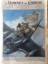 La Domenica del Corriere 27 Dicembre 1942 WW2 Elica Vita Asse Geisha Stratosfera