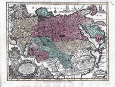 Mappa antica, Seutter /