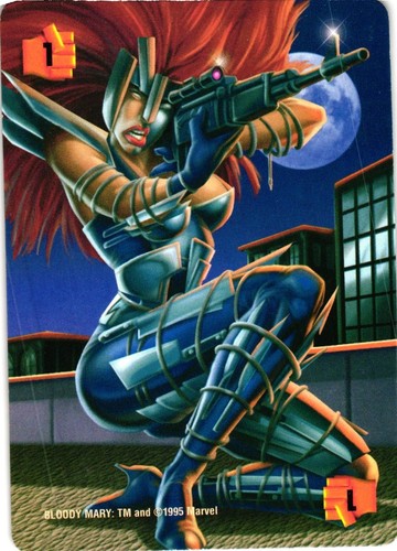 Marvel bloody mary 1995 - 1995, fleer