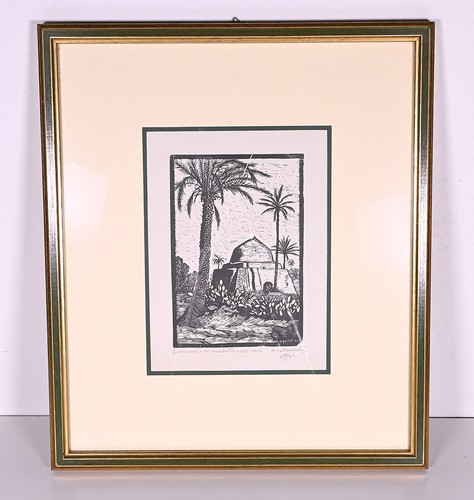 Xilografia quadro domenico - xilografia, di