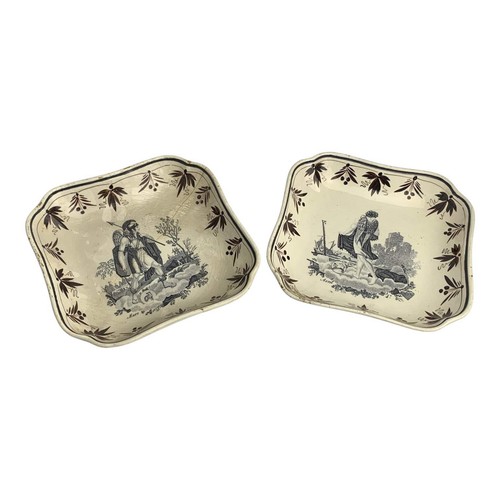 Coppia piatti ceramica dortu - coppia,