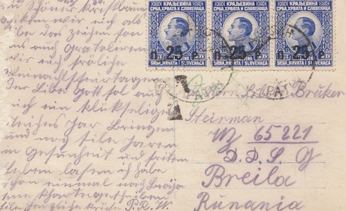 Jugoslavia 1920 cartolina di - cartolina,