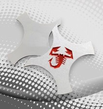 Piastrina plate Shifter cambio Abarth 500 595 695 scorpione alluminio gear MTA