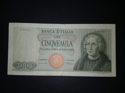 5000 lire colombo caravella - 1,