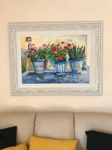 Quadro olio tela - tela, athos